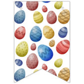 Happy Oaster Bunny Bunting Flags - Spring Banner (Zweite Fahne)