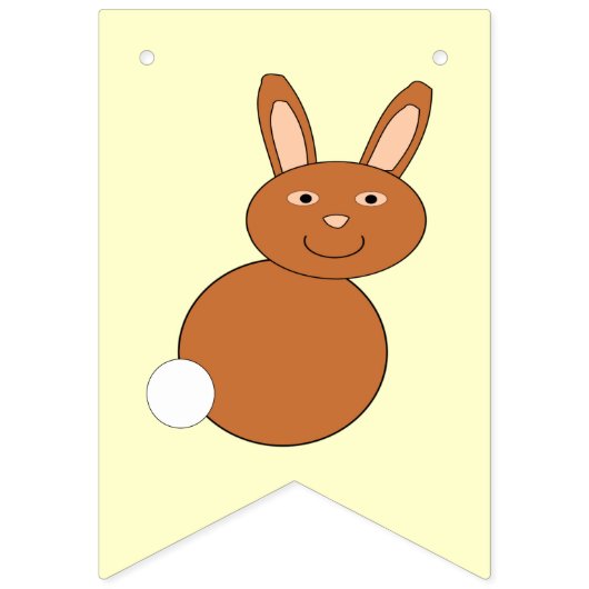 Happy Oaster Bunny Bunting Flags Wimpelkette (Zweite Fahne)