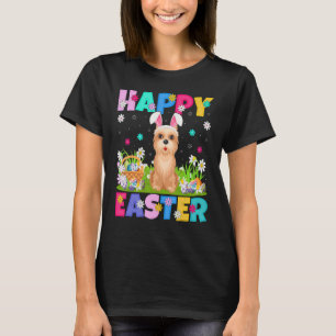 Happy Oaster Bunny Cairn Terrier Dog Ostersonntag T-Shirt
