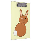 Happy Oaster Bunny Clipboard Klemmbrett (Rechts)