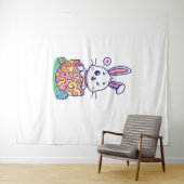Happy Oaster Bunny Collection 2 Wandteppich (Beispiel (Horizontal))