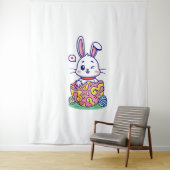 Happy Oaster Bunny Collection 2 Wandteppich (Beispiel)