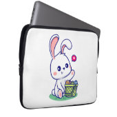 Happy Oaster Bunny Collection 3 Laptopschutzhülle (Vorne Rechts)