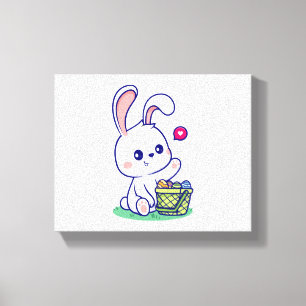 Happy Oaster Bunny Collection 3 Leinwanddruck