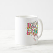 Happy Oaster Bunny Coquette Bow Kaffeetasse (VorderseiteRechts)