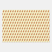Happy Oaster Bunny Custom Geschenkpapier Set (Vorderseite 2)