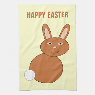 Happy Oaster Bunny Custom Kitchtuch Geschirrtuch