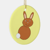 Happy Oaster Bunny Customizable Ornament (Rechts)
