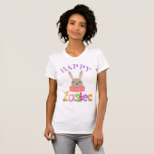 Happy Oaster Bunny Design T-Shirt (Vorne ganz)