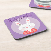 Happy Oaster Bunny Drink Untersetzer (Linke Seite)