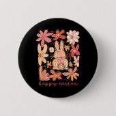 Happy Oaster Bunny Easter Egg Hunt Squad Osterwoch Button (Vorderseite)