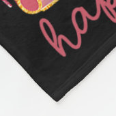 Happy Oaster Bunny Easter Egg Hunt Squad Osterwoch Fleecedecke (Ecke)