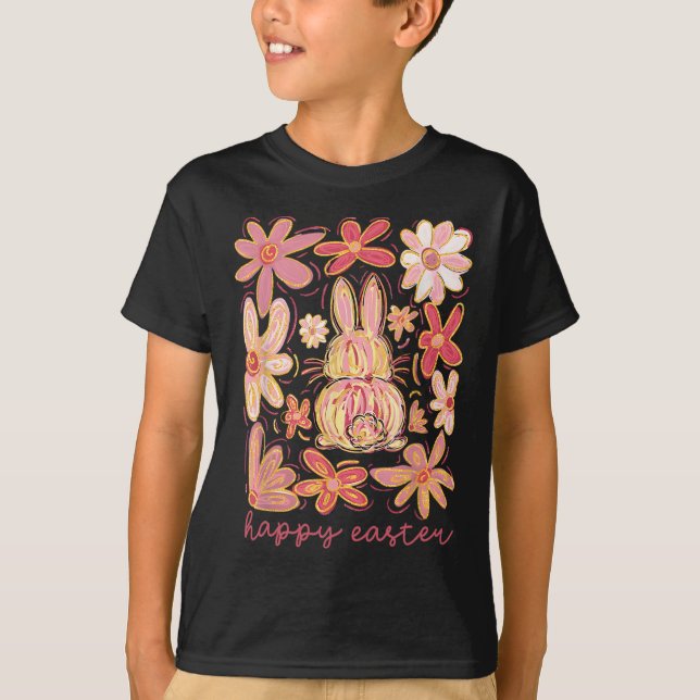 Happy Oaster Bunny Easter Egg Hunt Squad Osterwoch T-Shirt (Vorderseite)
