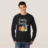 Happy Oaster Bunny Egg Basket T-Shirt (Vorne ganz)