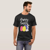 Happy Oaster Bunny Egg Basket T-Shirt (Vorne ganz)