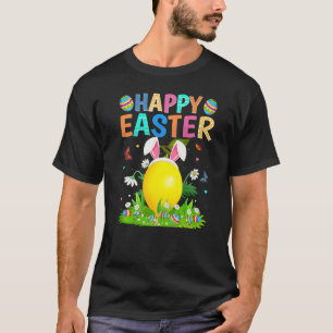 Happy Oaster Bunny Egg Funny Lemon Ostersonntag T-Shirt