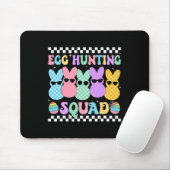 Happy Oaster Bunny Egg Junting Squad Crew Familie Mousepad (Mit Mouse)