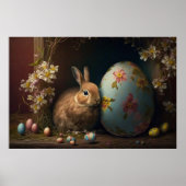 Happy Oaster Bunny Ester Poster (Vorne)