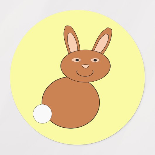 Happy Oaster Bunny Etiketten (Design 2)