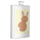 Happy Oaster Bunny Flask Flachmann (Rechts)