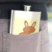 Happy Oaster Bunny Flask Flachmann (Beispiel)