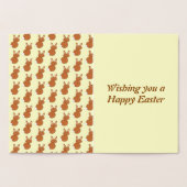 Happy Oaster Bunny Foil Card Folienkarte (Innenseite)