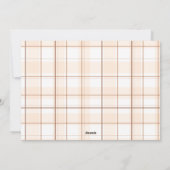 Happy Oaster Bunny Foto Feiertagskarte (Rückseite)