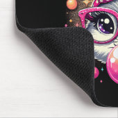 Happy Oaster Bunny Gefärbte Krawatte Coquette Bow Mousepad (Ecke)