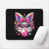 Happy Oaster Bunny Gefärbte Krawatte Coquette Bow Mousepad (Mit Mouse)