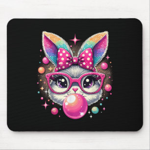 Happy Oaster Bunny Gefärbte Krawatte Coquette Bow Mousepad