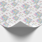 Happy Oaster Bunny Geschenkpapier (Ecke)