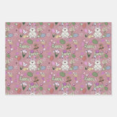 Happy Oaster Bunny Geschenkpapier Set (Vorderseite)