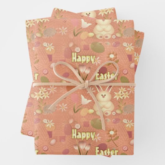 Happy Oaster Bunny Geschenkpapier Set (Beispiel)