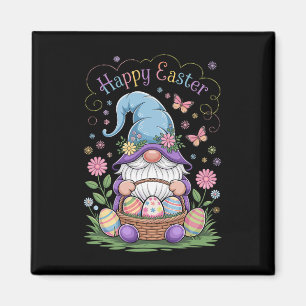 Happy Oaster Bunny Gnome Hug Ostereier Gnome Lov Magnet