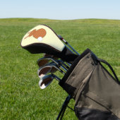 Happy Oaster Bunny Golf Driver Cover Golf Headcover (In SItu)