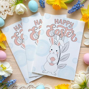 Happy Oaster Bunny Grußkarte Feiertagskarte