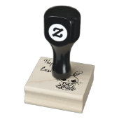 Happy Oaster Bunny Gummistempel (Stempel)