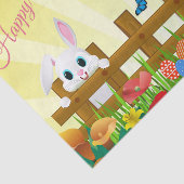 Happy Oaster Bunny Illustration Seidenpapier (Ausschnitt)