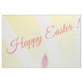 Happy Oaster Bunny Illustration Stoff (Fat Quarter (45,7 x 55,9 cm))