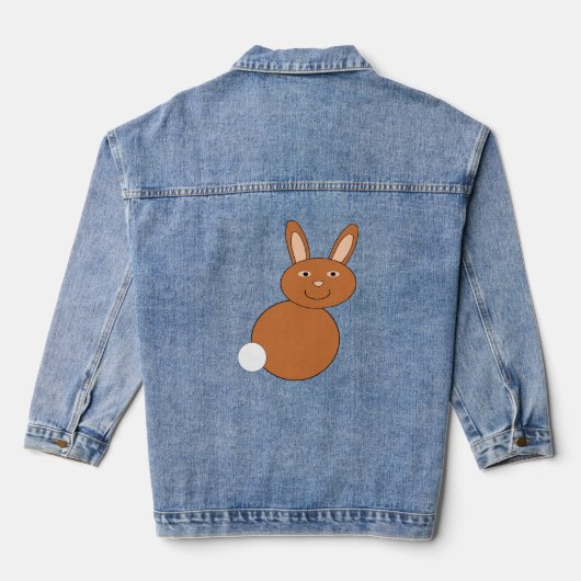 Happy Oaster Bunny Jeansjacke (Rückseite)