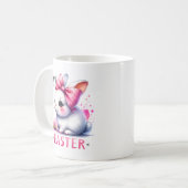 Happy Oaster Bunny Kaffeetasse (Vorderseite Links)
