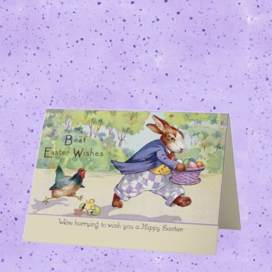 Happy Oaster Bunny Karte