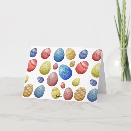 Happy Oaster Bunny Karte (Rückseite)