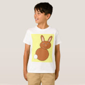 Happy Oaster Bunny Kids T Shirt (Vorne ganz)