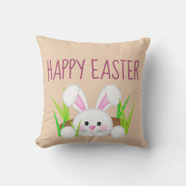 Happy Oaster Bunny Kissen