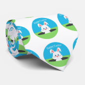 Happy Oaster Bunny Krawatte (Gerollt)