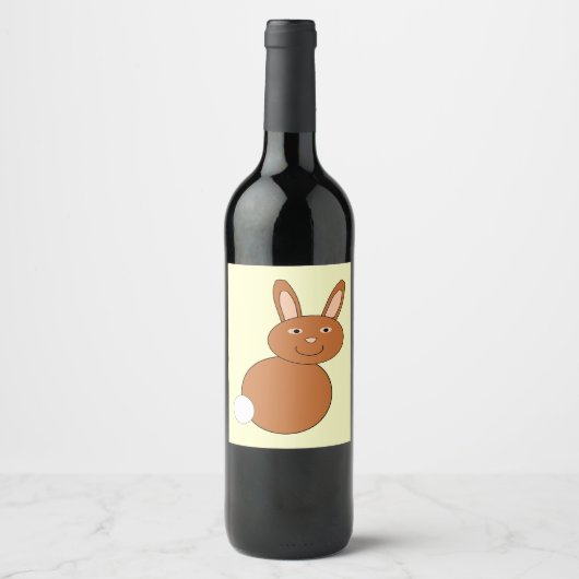 Happy Oaster Bunny Labels Weinetikett (Vorderseite)
