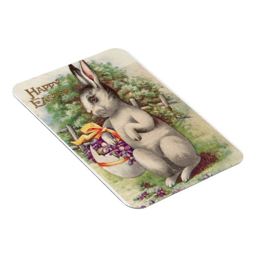 Happy Oaster Bunny Magnet (Rechte Seite)