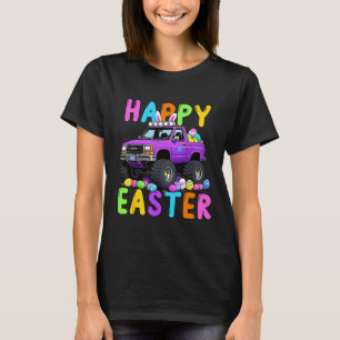 Happy Oaster Bunny Monter Truck Sonniger Wahnsinn T-Shirt