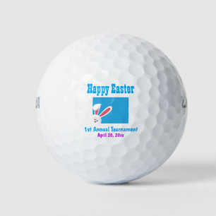 Happy Oaster Bunny Niedlich Blue Tournament Ausfah Golfball